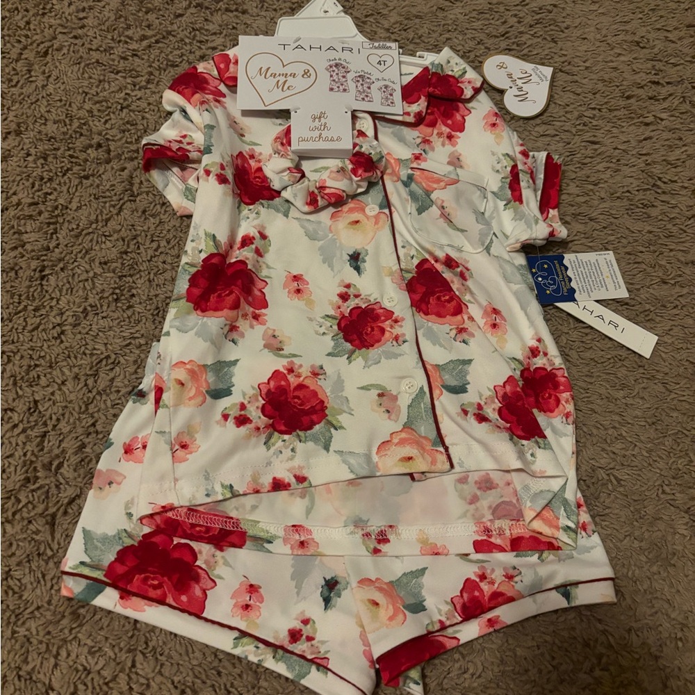 Toddler girl pajama set